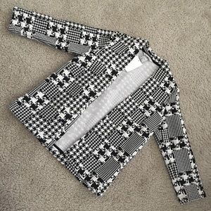 H&M checkered blazer